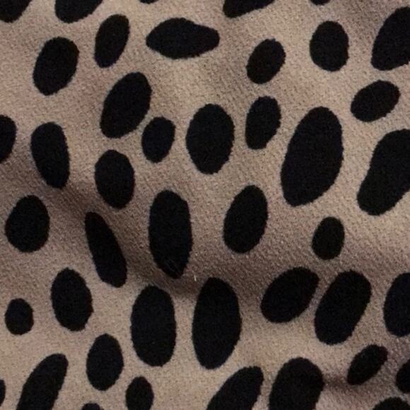 Ann Taylor spotted animal print faux tie blouse size small - Picture 7 of 7